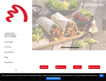 Tablet Screenshot of hahnfoto.de